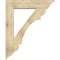 Ekena Millwork Olympic Traditional Rough Sawn Bracket w/ Offset Brace, Douglas Fir, 8"W x 36"D x 44"H BKT0806X36X44OLY01RDF - alternate 2